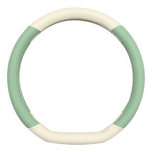 一汽奔腾小马专用方向盘套车内粉色可爱装饰防滑四季通用汽车把套