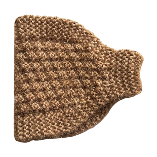 秋冬手工针织发带女保暖护额头套女遮白发头饰神器头箍毛线发带帽