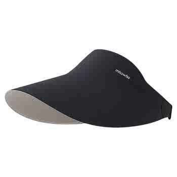 MissWiss双面防晒帽女士夏季户外防紫外线遮阳帽百搭显脸小空顶帽实付19.9元到手包邮