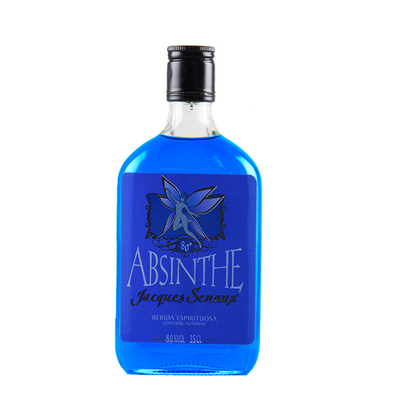 【双瓶特惠】洋酒烈酒80度350ml西班牙蓝色妖姬苦艾酒absinthe