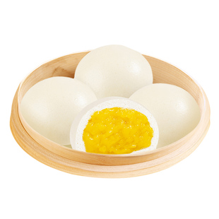 安井奶黄包360g家庭装营养早餐广式面点包子加热即食馒头速冻食品