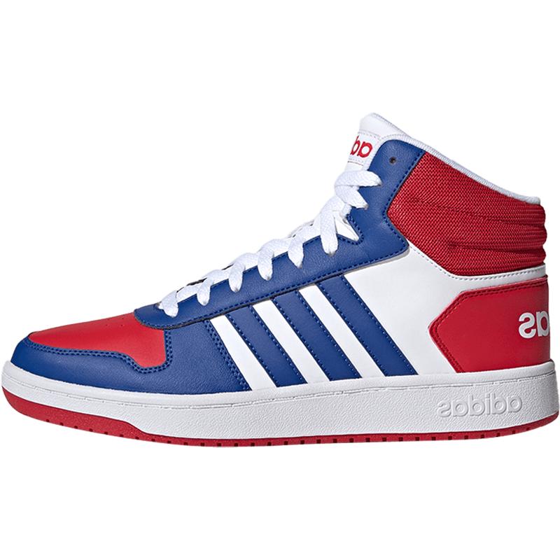 Adidas/阿迪达斯官方正品新款NEO男子皮面高帮运动休闲板鞋FY8472