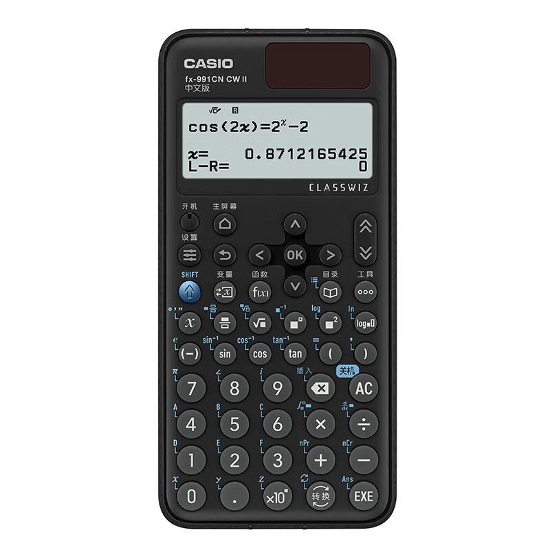 卡西欧FX-991计算器考研物学竞赛