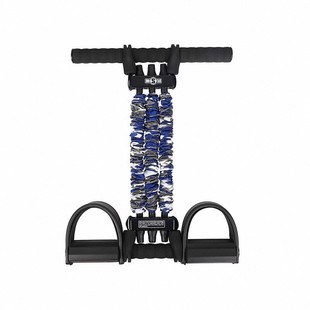 脚蹬拉力器多功能瘦肚子扩胸开背拉伸弹力带胸肌运动家用健身器材