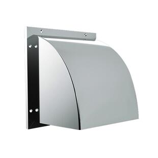 来净德 304不锈钢外墙防风防雨罩厨房排气出风口风帽方形排气扇罩