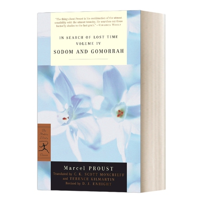 英文原版小说 In Search of Lost Time Volume IV Sodom and Gomorrah 追忆似水年华 卷四 英文版 进口英语原版书籍