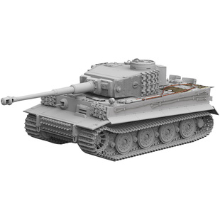 恒辉 三花TAKOM 2202 1/35虎式坦克混合型 初期型附钢轮 拼装模型