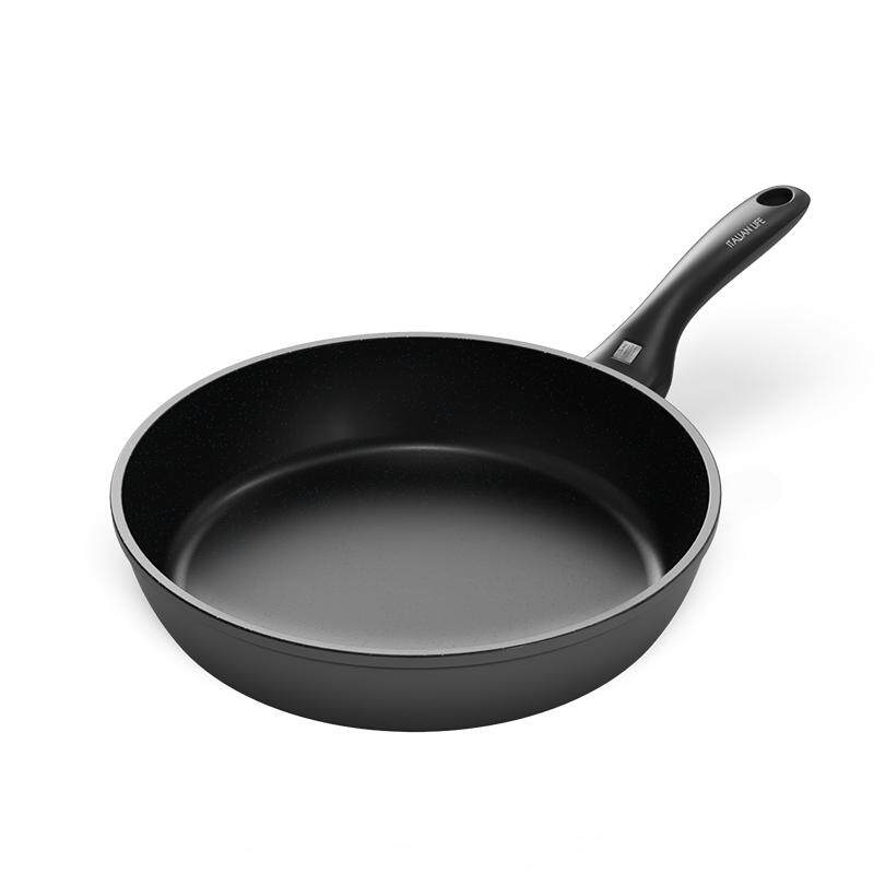 【新品】alluflon不粘锅平底锅煎锅28cm家用煎饼煎蛋锅炒菜锅专用 焙锅实拍商品图