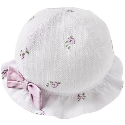 乖奇熊婴儿女宝宝防晒渔夫帽春夏