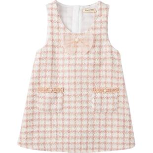 戴维贝拉童装连衣裙春款女中大童裙子2026新款公主裙