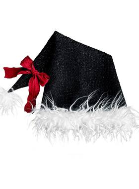 血液供给原创滩羊毛圣诞帽