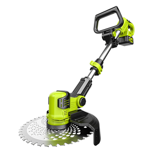 割草机家用小型除草机电动充电式草坪修剪机锂电多功能割锄打草机