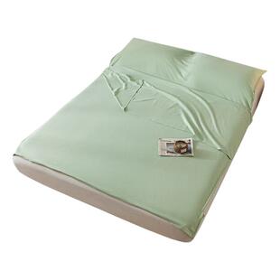 旅行酒店隔脏睡袋一体床单被套便携式四件套出差三件套非全棉纯棉