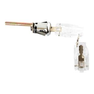 抽屉联动锁文件柜锁铁皮活动柜工具柜储物柜锁三连锁三抽保密柜锁