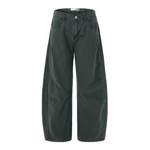 【潮牌弯刀裤】it izzue弯刀休闲裤男2026春季垂感直筒工装裤子Y