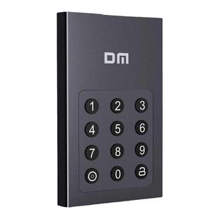 DM大迈加密硬盘 数字按键密码移动固态硬盘256G 安全存储防泄密盘