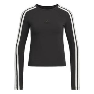 休闲修身圆领长袖T恤女装秋季adidas阿迪达斯官方outlets轻运动