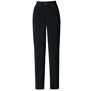 雅鹿女士灯芯绒裤子女秋冬2025新款50多岁妈妈裤子加绒加厚直筒裤