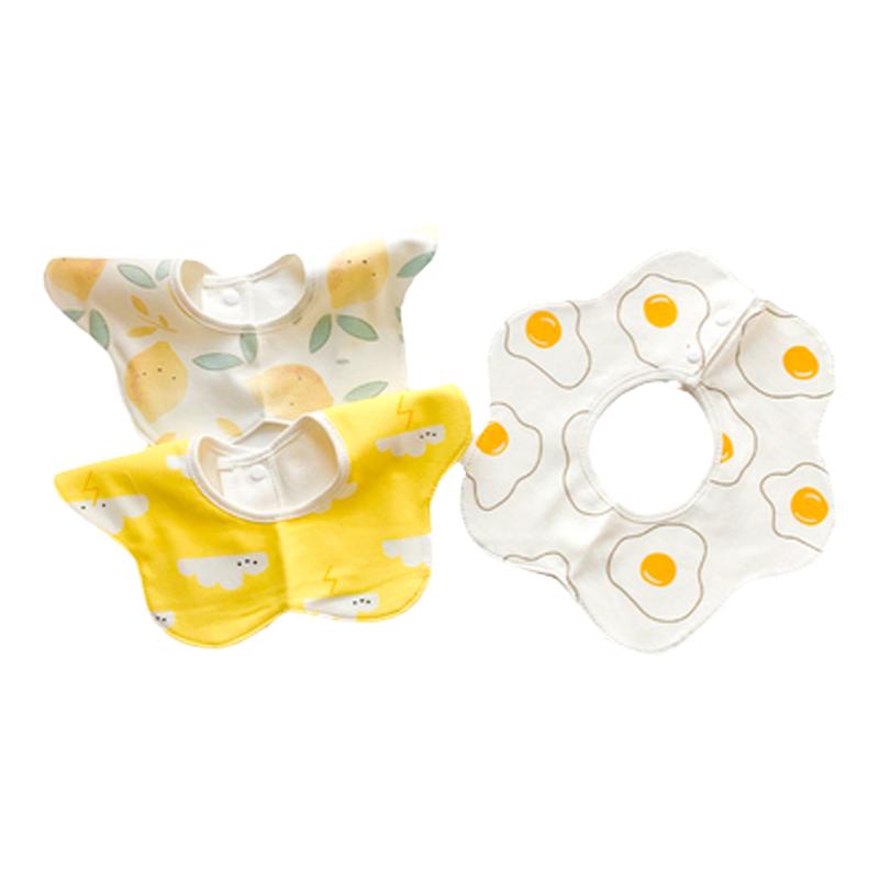 超软夏季新生婴儿宝宝薄款口水巾