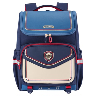 [佳琦推荐]卡拉羊小学生1-6年级大嘴书包轻便减负儿童双肩包男女