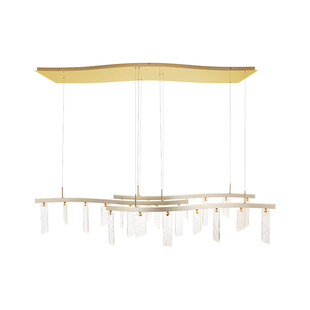 【大师系】德国Paulmann现代大气客厅吊灯 水晶玻璃餐厅高端灯具