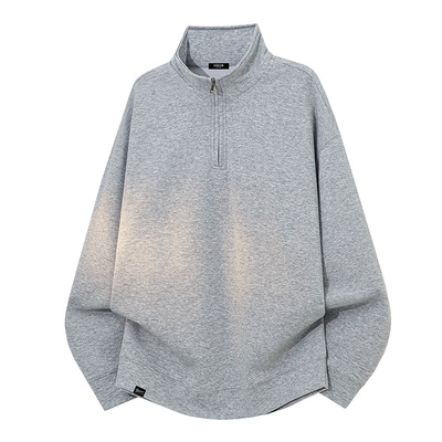 it：fivecm美式潮牌半拉链卫衣男