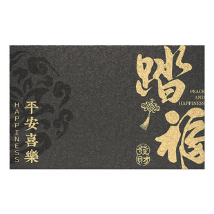 高级感2026新款入门地垫进门专用防尘免洗脚垫家用可裁剪门口地毯