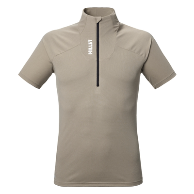 MILLET觅乐男士速干立领T恤