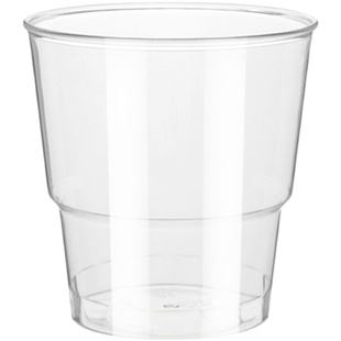 加厚硬质透明航空杯食品级一次性水杯水晶招待聚会试饮定制logo