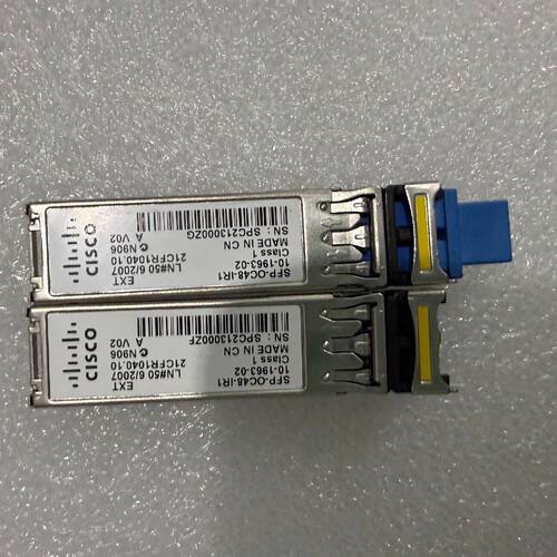思科 SFP-OC48-IR1 光模块，原装拆机，单模155