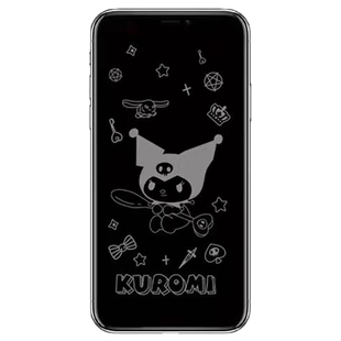 新年发财适用苹果16 14 17promax防偷窥钢化膜13卡通15息影膜iPhone11手机膜xs防爆膜XR全屏玻璃贴潮影12图案