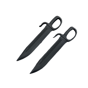 塑胶咏春八斩刀道具 牛耳双刀鸳鸯刀冷钢拳蝴蝶表演刀绣春刀宝剑
