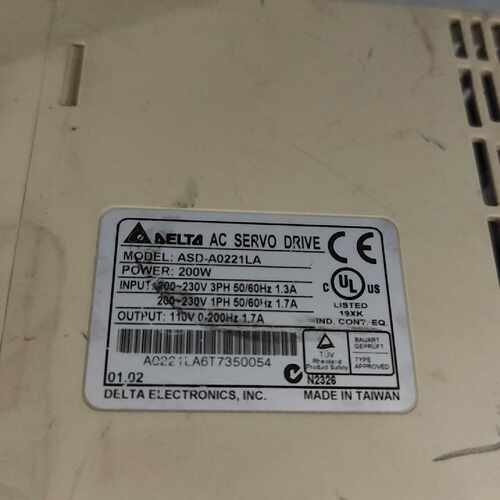 议价台达伺服驱动器ASDA0221LA200W功率台湾制造维修