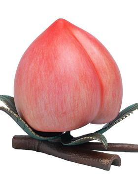 蟠桃摆件铜制家居装饰祝寿送礼