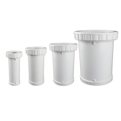 PVC加长伸缩节三通接头5075110