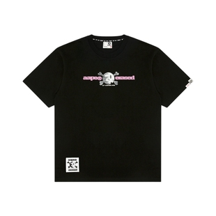 Aape联名erased字母图案印花短袖T恤9739XXP