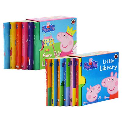 手掌小猪佩奇英文原版绘本