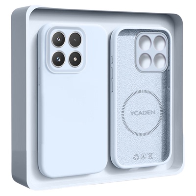 适用于小米17系列液态硅胶磁吸壳