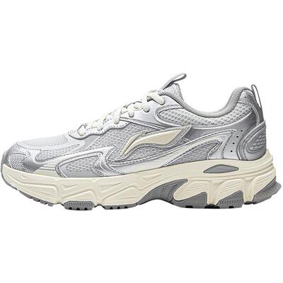 李宁逍遥v2女复古跑步鞋