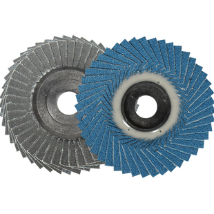 百叶片角磨机抛光片磨光片软花页轮金属不锈钢百叶轮打磨片砂布轮