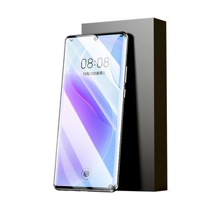 西泊来适用华为nova8手机膜nova8pro水凝膜novo8se钢化膜nove新款nava全屏aln-al80曲屏全胶蓝光曲面膜软贴膜
