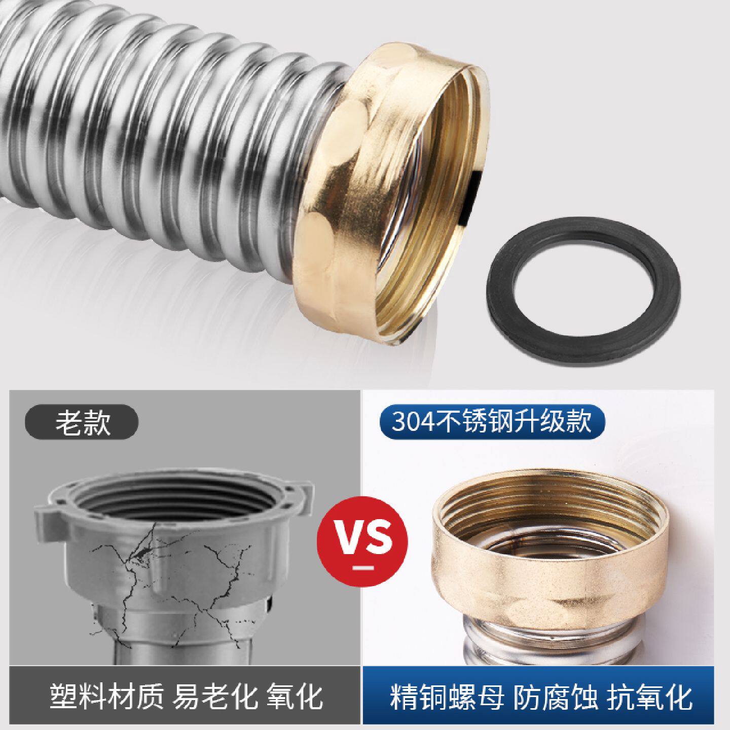厨房洗菜台面盆下水管配件不锈钢洗碗池水槽防臭侧下排水器管套装