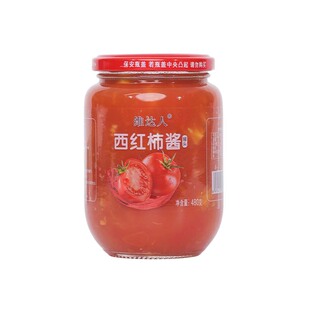 480克x6瓶装 维达人西红柿酱罐头番茄酱山西农家炒菜瓶装番茄丁