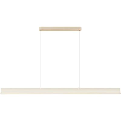 简约现代一字长条餐厅吊灯