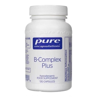 直邮 加拿大pure B-Complex b族复合维生素120粒