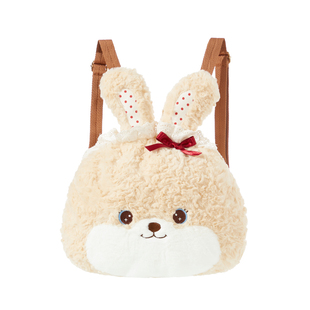 TheGreenParty小兔子双肩包女初中生大容量书包上班通勤小熊背包