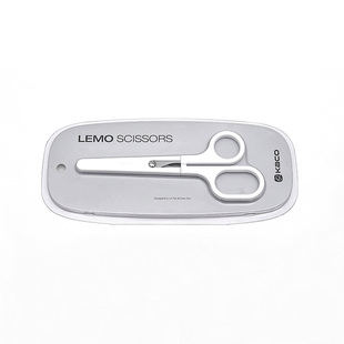 KACO乐迈剪刀 日本进口钢材三层式刀刃锋利耐用带保护套学生剪纸手工便携式办公室桌面文具美工刀套装lemo