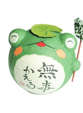 龙虎堂旅行平安青蛙猫咪车载摆件