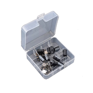 26650电池收纳盒 单节双节透明塑料盒 1节2节电池储存放置保护盒