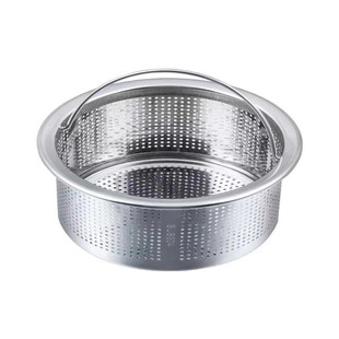 不锈钢水槽加密漏网下水道过滤网提笼下水口盖子洗碗池漏斗过滤器